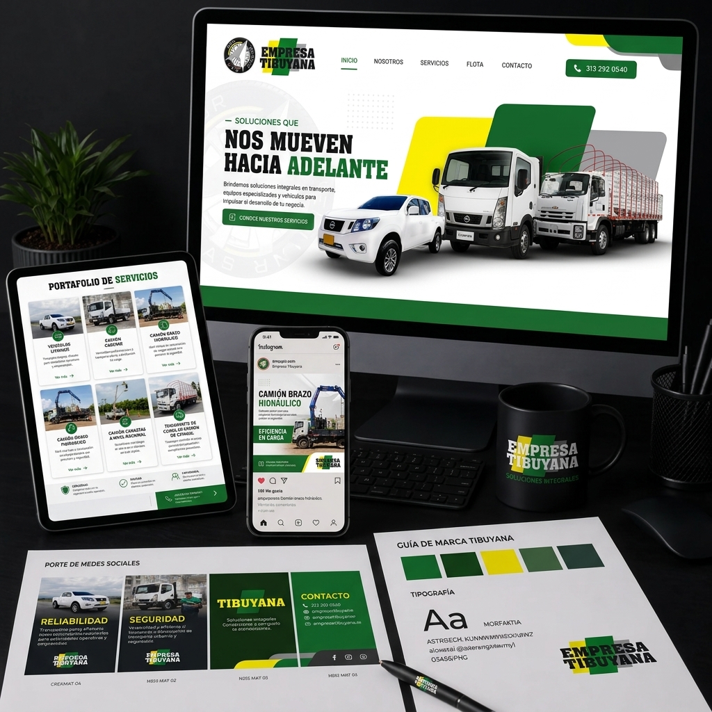 diseño web y portafolio corporativo